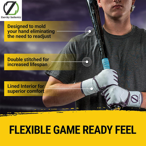 Long Cuff Batting <b>Gloves</b> – Softball & <b>Baseball</b> <b>Gloves</b> for Adult, Multiple Colors, Men's <b>Baseball</b> <b>Gloves</b>, Softball Batting <b>Gloves</b> - Product Image 4