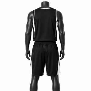 Ensemble d'uniformes de basketball personnalisables pour adultes, respirant, grandes tailles, nouvelle conception, vêtements de sport imprimés OEM - Product Image 6