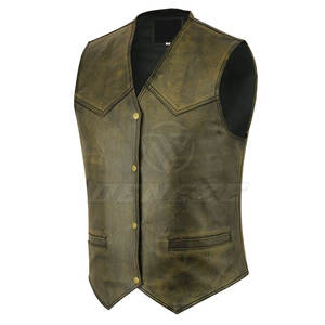 Chaleco de cuero transpirable y cálido para invierno, de uso casual, hecho en Pakistán, a un precio razonable, en venta. - Product Image 3