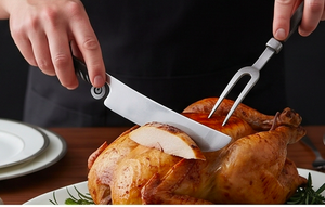 Juego de Cubiertos de Hierro Forjado a Mano con Mango Trenzado, Cuchara, Tenedor y Cuchillo Vintage con Acabado Espejo, Resistentes al Óxido, para Uso Doméstico - Product Image 3