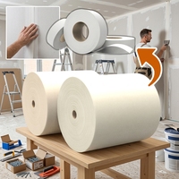 Papier de base pour ruban de jointoiement de cloisons sèches 120 g/m², rouleau jumbo en pâte de bois vierge non imprégnée pour la fabrication de ruban de jointoiement
