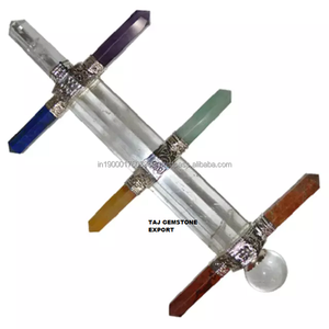 แท่งหินโมราคริสตัลแกะสลักจากธรรมชาติใช้รักษาแบบดั้งเดิมแท่งหิน Merkaba Star Energy ฮวงจุ้ย - Product Image 5