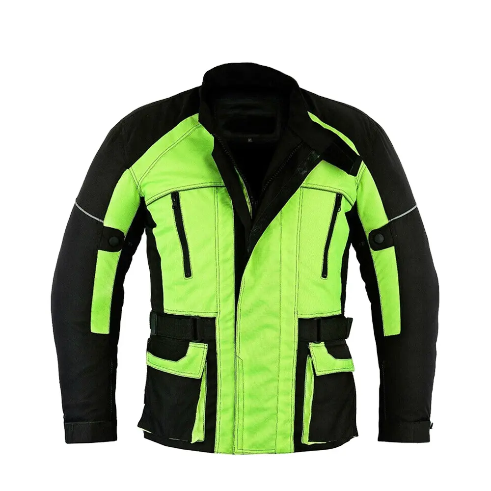 Latest Men Motorbike textile jacket manufacturer Codura touring racing apparel safety clothing jacket