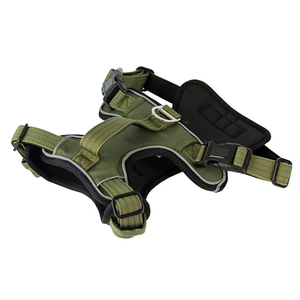 OEM Custom No-Pull Dog Harness Padded Adjustable Reflective Pet Vest Harness D-<b>Ring</b> Buckle Multi-Color Wholesale B2B Supplier - Product Image 2