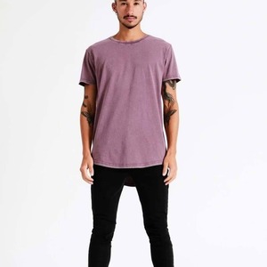 Camiseta de hombre con lavado ácido, ligera, de algodón, diseñada para la comodidad diaria y el estilo urbano. - Product Image 4