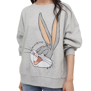 Sudaderas de Mujer al por Mayor, Oversize, Cuello Alto Simulado, 100% Algodón Felpa, con Bordado y Dobladillo Acanalado, Personalizables - Product Image 6