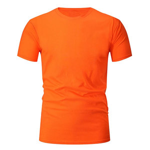 Camiseta Formal de Cuello Redondo para Hombre, 100% Algodón, Venta al Por Mayor, Fabricada en Fábrica, Logotipo Personalizado, MOQ Bajo, Precio Bajo, Transpirable, Anti-Pilling, Corte Holgado - Product Image 1