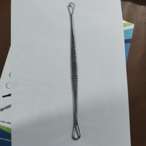 Curette utérine Gervis/Sims à double extrémité, bords pointus - Product Image 1