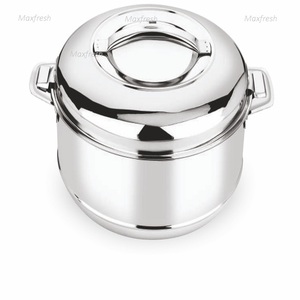 หม้อไฟ Maxfresh Royal ในชุดหม้อสแตนเลสหม้อไฟเพื่อให้อาหารอุ่นหม้อไฟ - Product Image 2