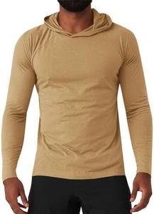 Sweat-shirt pour homme conçu pour évacuer l'humidité, avec broderie en forme de cœur, coupe classique, vêtements de sport athlétiques, haut de sport pour la salle de sport, l'entraînement et les exercices - Product Image 3