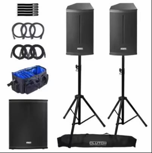 Enceintes actives VEN-TIS X-PRO 112A de 12 pouces (paire) avec pack de subwoofer compact de 15 pouces, portables, garantie de 2 ans - Product Image 3