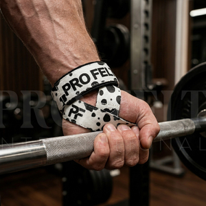 Sangles de levage personnalisées à motif imprimé, sangles de poignet robustes pour l'haltérophilie, sangles de soutien pour l'entraînement en salle de sport et les soulevés de terre pour hommes - Product Image 4