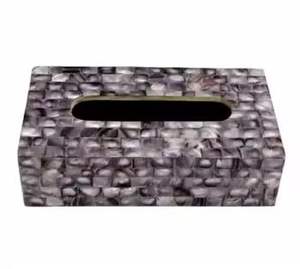 Caja de pañuelos y soporte de estilo americano hechos a mano, más vendidos, para decoración del hogar, uso en mesa, calidad premium para hoteles, restaurantes y oficinas. - Product Image 2