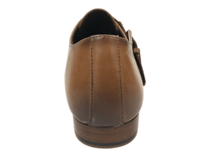Mocasines de Cuero Genuino para Hombre con Hebilla Decorativa, Punta Puntiaguda, Color Sólido, Transpirables, para Todas las Temporadas, Zapatos Casuales - Product Image 2
