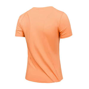 Camiseta de Mujer, Corte Regular Ajustado, Algodón Suave, Cuello Redondo, Manga Corta, Informal, Ajustada al Cuerpo, para Uso Diario, Top Básico de Moda - Product Image 6