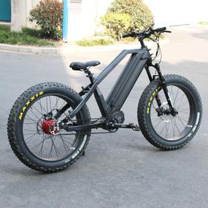 Bicicleta Eléctrica de Montaña con Llantas Gruesas de 26 Pulgadas, 48V 1000W Bafang, 5 Velocidades, Transmisión por Correa, Directo de Fábrica OEM, Alta Calidad - Product Image 1
