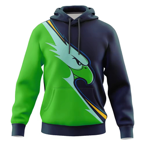 Sudadera con Capucha de Diseño Único y Estampado por Sublimación, de Alta Calidad, 100% Algodón, Unisex, Ropa Urbana, Venta al Por Mayor, ARTIST INDUSTRY - Product Image 2