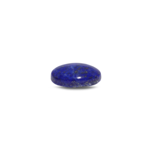 Natural Oval Cabochon Lapis Lazuli Gemstone-12.7 Carat Certified Blue Stone - Product Image 3