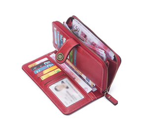 Nouveau style de sac à main en cuir de vachette pour femme, peut contenir un téléphone portable, petit sac à téléphone en cuir véritable, sac à main pour femme - Product Image 3