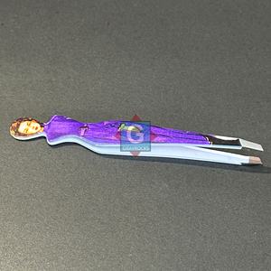 Pinzas de Depilación de Cejas de Acero Inoxidable de Alta Calidad con Diseño de Pestañas Hermosas y Clips - Product Image 1