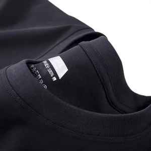 Wholesale 100% Cotton Custom <b>Men's</b> T-<b>shirts</b> Heavyweight 305GSM Oversized Tee Plain <b>White</b> Customizable <b>Men's</b> T-<b>Shirt</b> - Product Image 3