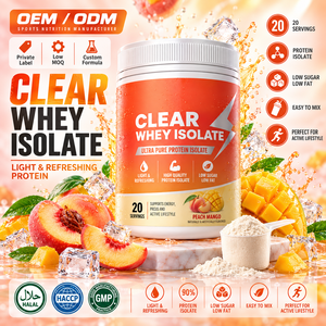 Private Label <b>Vanilla</b> <b>Whey</b> <b>Protein</b> Powder Supplier Malaysia Custom Brand WPC Shake OEM Manufacturing Adult Muscle Growth 20-29g - Product Image 1