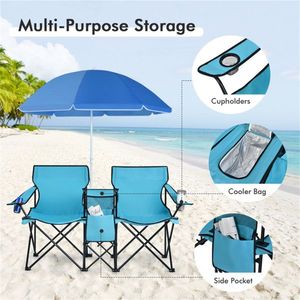 Outdoor Camping Chair with Umbrella for Your Next Wilderness Adventure! - Product Image 4