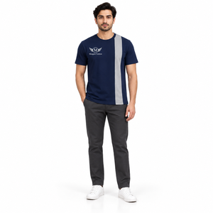 Ropa Deportiva Personalizada, 100% Algodón, Tela Resistente, Movimiento Flexible, Ajuste Holgado y Cómodo, Camiseta para Hombre de Primera Calidad, Elegante - Product Image 1