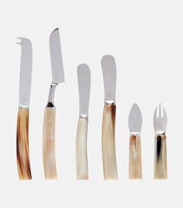 <b>Laguiole</b> 3-Piece <b>Cheese</b> <b>Knife</b> Set with Wooden Handles and Presentation Box - Product Image 3
