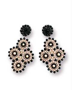 Pendientes de diseñador bordados a mano con múltiples cuentas para fiestas, para mujer, al mejor precio, pendientes con cuentas - Product Image 2