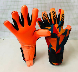 ถุงมือฟุตบอลแบบเต็มนิ้วสำหรับเด็ก วัสดุ PU และลาเท็กซ์ สำหรับกีฬากลางแจ้ง ป้องกันมือ อุปกรณ์ผู้รักษาประตู - Product Image 6