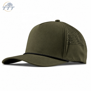 Fabricante de Gorras de Golf Personalizadas en Vietnam, Gorra Deportiva de Poliéster Transpirable e Impermeable con Corte Láser, Logotipo Bordado, Venta al Por Mayor, OEM, ODM - Product Image 3