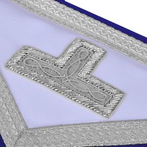 Tabliers maçonniques personnalisés brodés en 3D, de couleur personnalisée, robustes et de haute qualité, pour usage funéraire, MASONIC REGALIA PAST - Product Image 5