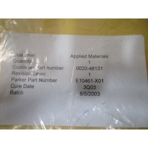 AMAT 0020-48131 Parker E10461-X01 Dooe <b>Seal</b>, 108169 - Trusted Global Legacy Semiconductor Equipment and Parts at - Product Image 3