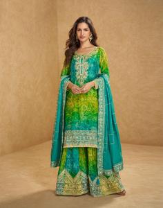 Dhwaja Export Chinon - Costume cousu taille unique avec broderie - Product Image 1