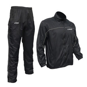 Survêtement de sport léger 100 % coton pour homme, personnalisable, faible MOQ, idéal pour l'échauffement de football - Vente en gros OEM - Product Image 2