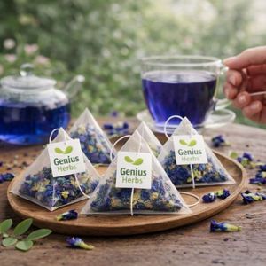 Té de Flores de Guisante Azul es una bebida herbal premium elaborada con flores de guisante secas al sol. - Product Image 5
