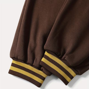 Hooded Cotton Two-Piece Vintage Style Fleece Unisex Tracksuit Stylish Comfortable Sweatshirt Hoodie Sweatpants Set Custom Logo - Product Image 5