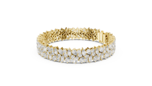 Radiance Gold Tennis <b>Bracelet</b> with Round Brilliant <b>Stones</b> - Product Image 1