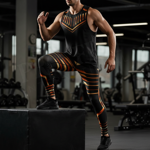 Hot Selling Top Quality Skinny Quick Dry Sportswear Apparel Custom Clothing Compression Pants Custom Brand <b>Name</b> Training Pants - Product Image 3