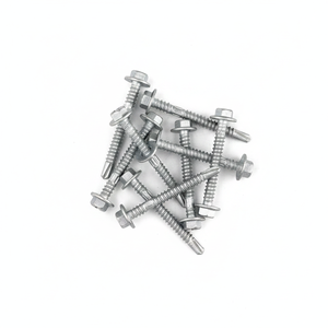 Wholesale Price PDC Model 5 Washer Head Self-Drilling Deep Coarse Thread Class 8 Metric/Inch <b>Galvanized</b> Carbon Steel <b>Screws</b> 12mm - Product Image 2