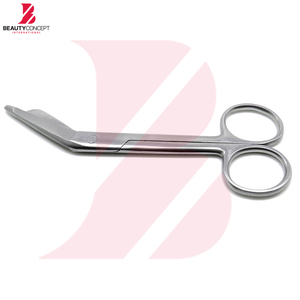 Tijeras para Vendajes de 5.5 Pulgadas, Instrumento Quirúrgico Médico de Acero Inoxidable de Primera Calidad, Tijeras para Trauma, Herramienta de Primeros Auxilios - Product Image 2