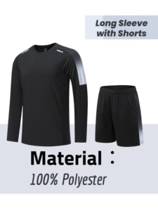 Ensemble de sport trois pièces pour homme OEM, vêtements de sport à séchage rapide, tenue de course et d'entraînement, fabricant de vêtements de fitness en gros, haute qualité - Product Image 5