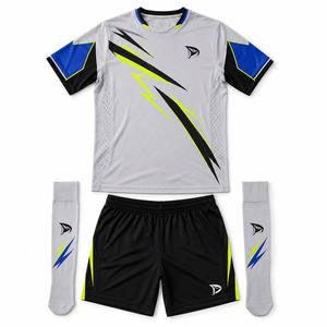 Ultra-Light Summer Soccer Jersey and Shorts: Premium Custom Football Kit with Breathable Quick-Dry Technology - Product Image 1