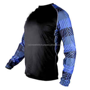 Bonne qualité Design personnalisé imprimé Rash Guard hommes à manches longues Rash Guard Compression Rash Guard - Product Image 2