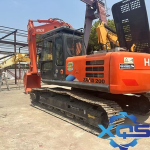 Excavatrice sur chenilles Hitachi ZX200 d'occasion, modèle 2021, 20 tonnes, équipée d'une pompe PLC, importée du Japon, pour travaux d'excavation. - Product Image 6
