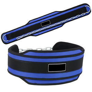 Fitness <b>Weight</b> Lifting Belt with Heavy Duty Strap Thick Neoprene Dip Belt Home Gym Pull Up Squat Bodybuilding <b>Training</b> Dip Belt - Product Image 4