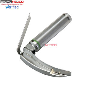 Set de Laringoscopio Manual de Fibra Óptica de Acero Inoxidable Alemán, de Alta Calidad, con Certificación CE, para Uso Hospitalario en Cirugía General, Duradero - Product Image 4