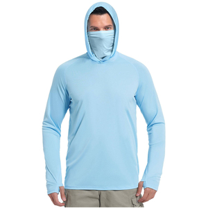 Sudadera de pesca personalizada de manga larga para hombre, de secado rápido y ligera, para actividades al aire libre. - Product Image 1