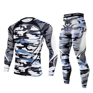 <b>Compression</b> <b>Underwear</b> Gym Sportswear Unisex Tights Training Workout Jogging Sports Set Running Rash Guard Tracksuit Seamless - Product Image 2